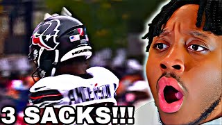 WILL ANDERSSON JR IS A GAME WRECKER Texans vs Patriots  2024 Week 6 Game Highlights [upl. by Lilhak]