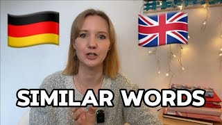 Similar Words in German and English [upl. by Ycniuqal]