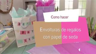 Como hacer BOLSAS de PAPEL para regalo SUPER FACIL [upl. by Mercola]