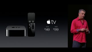 Apple TV WWDC Sept 09 2015 [upl. by Rexer]