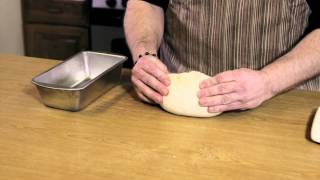 Loaf How to Shape Dough for a Loaf Pan [upl. by Aivart788]