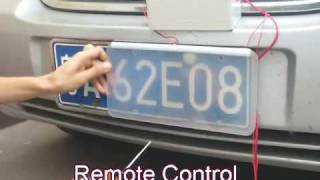 Car Licence Plate Protective Screen [upl. by Mayfield146]