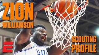 Zion Williamson preseason 2019 NBA draft scouting video  DraftExpress [upl. by Cheney125]