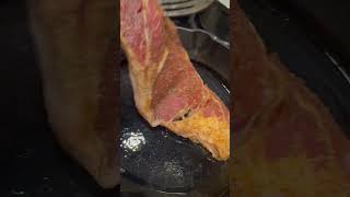 Seasoned steak 🥹😩 food cook familyvlog foodie steak steakhouse steaks steakrecipe [upl. by Eissirk781]