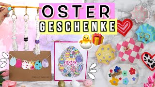 DIY OSTERGESCHENKE 🐥schnelle und einfache Geschenkideen und Deko zu Ostern 2022  Cali Kessy [upl. by Muriel]