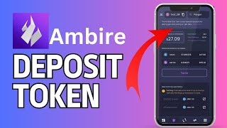 How to Deposit Token in Ambire Wallet 2024 [upl. by Bashemath553]