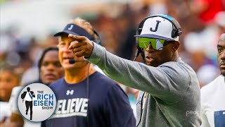 Deion Sanders Calls Out Hypocritical FSU Detractors Talks Jackson State Future  Rich Eisen Show [upl. by Gavra]