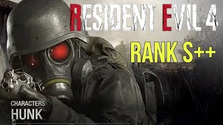 Pegando Rank S com Hunk Re4 Remake The Mercenaries [upl. by Ansilma192]