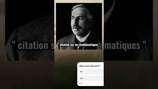 Meilleurs citations mathématique tiktok [upl. by Ativ]