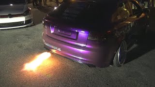 WÖRTHERSEE Action COMPILATION 20192020 Burnouts Antilag Flames TURBO SOUNDS [upl. by Abbi288]