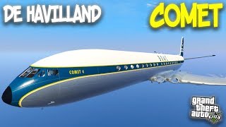 De Havilland Comet DH106 Де Хэвилленд Комет  ГТА 5 МОДЫ  ПЕРВЫЙ РЕАКТИВНЫЙ ПАССАЖИРСКИЙ САМОЛЕТ [upl. by Ingles921]