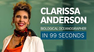 A Scientists Life Biological Oceanographer Clarissa Anderson in 99 Seconds [upl. by Ahsikyw]