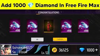 Free Fire Max Diamond Trick 2023  How To Get Free Diamonds In Free Fire Max  Free Diamonds [upl. by Ulberto]