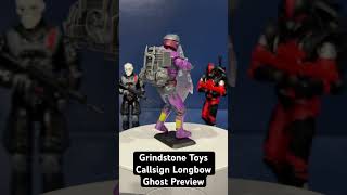 Grindstone Toys Callsign Longbow Ghost Preview gijoecollector [upl. by Idnahk979]