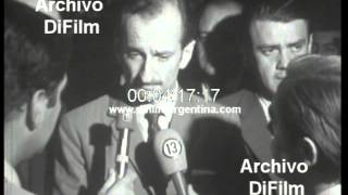 DiFilm  Manifestacion de estudiantes por la noche Tucumanazo 1970 [upl. by Asimaj]