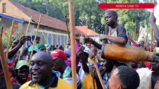 Heartwarming Isikuti Dance Moyo Kulenyanga  Luhya Song Inspires Bullfighters and Fans [upl. by Mulloy]