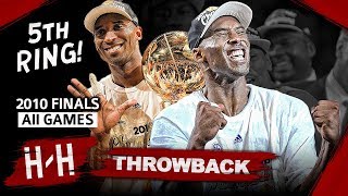 Kobe Bryant 5th Championship Full Series Highlights vs Celtics 2010 NBA Finals  Finals MVP HD [upl. by Lletnom]