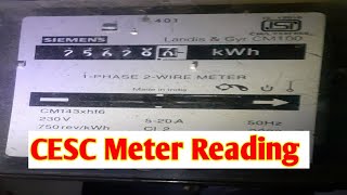 CESC METER READING cescmeterreading cesc meter reading Cesc Meter Reading cesc meter [upl. by Affrica502]