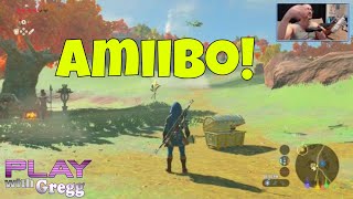 How to use Amiibo in Zelda Breath of the Wild  Nintendo Switch BOTW [upl. by Horsey]