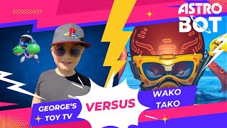 Georges Toy TV versus Wako Tako  Astro Bot PS5 [upl. by Gillan702]