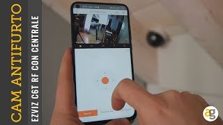 IP CAM con ANTIFURTO integrato EZVIZ C6T RF [upl. by Andrel]