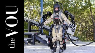 Future Solders  Raytheon Exoskeleton Army Robotics Suit [upl. by Ednyl]