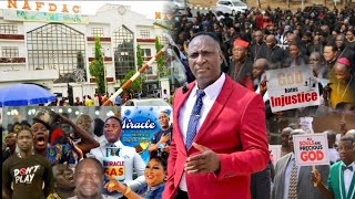 PROPHET JEREMIAH INVITE VERYDARKMAN FOR DELIVERANCE AS PASTORS PROTEST NAFDAC [upl. by Amorette783]