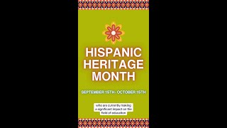 BU Wheelock Celebrates Hispanic Heritage Month [upl. by Joete]