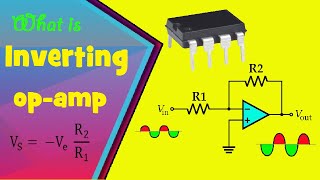 What is an Inverting op amp [upl. by Lilybelle]