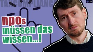 Tax Compliance  Besonderheiten bei NPOs  npo news amp wissen Folge 120 [upl. by Novello]