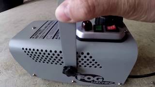 Fog Machine 400 watt DemonstrationHD 60fps [upl. by Hewes62]