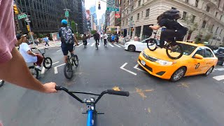 BMX Riders Take Over NYC Don of the Streets 3 [upl. by Hitchcock]