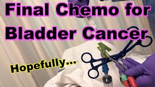 Final chemo treatment for bladder cancer Gemcitabine and Docetaxel June 2020 [upl. by Lovato283]