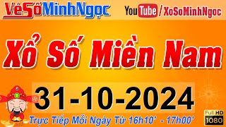 XSMN Minh Ngọc  Trực tiếp Xổ Số Miền Nam  KQXS Miền Nam ngày 31102024 KQXS Hôm Nay XSTT XSKT [upl. by Norraa]