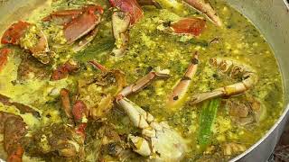 🇹🇹🇹🇹Trinidad 🇹🇹curry crab backyard trinicooking [upl. by Sabu]