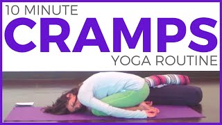 15 minute Yoga for Your Period  Yoga for Period Cramps bloating PMS [upl. by Reisfield]