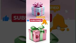 Choose gift box try your lock 🩷🩷🩷🩷🩷🩷🩷 B OR D choosebox giftbox [upl. by Erland]