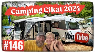 Kroatien Camping Cikat  AnfahrtAufbau😉Wir verlassen Umag und fahren auf Cres [upl. by Dloreh]