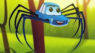 Incy Wincy Spider  Kids Car Nursery Rhymes amp Songs [upl. by Hcirteid506]