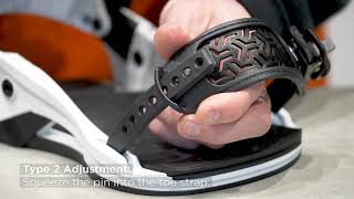 How To Adjust Binding Toe Straps  Union Binding Company [upl. by Cissy823]