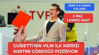 Giovanni Guidetti Yılın İlk Kırmızı Kartını Gördü [upl. by Gayla]