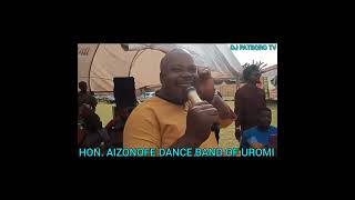 ESAN MUSIC HON AIZONOFE DANCE BAND OF UROMI LIVE PERFORMANCE APRIL 2023 [upl. by Enelad]