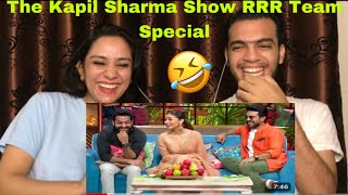 The Kapil Sharma Show RRR Team Special  NTR  Ram Charan  Raja Moli  Alia bhatt  Pakistani [upl. by Meehyrb290]