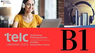 Deutschprüfung Telc B1 hören Hörverstehen test mit Lösungen 2024 German Listening Test B1 [upl. by Lotsirhc]