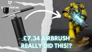 £734 Airbrush Can You REALLY Paint Warhammer With It [upl. by Refinney]