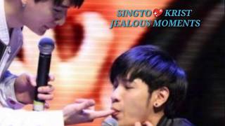 SINGTO PRACHAYA and KRIST PERAWAT JEALOUS MOMENTS  SUPER SWEET [upl. by Rowney]