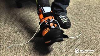 SCARPA Phantom Boots Lacing and Maintenance [upl. by Purdum]