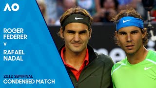 Roger Federer v Rafael Nadal Condensed Match  Australian Open 2012 Semifinal [upl. by Adnuhsed146]