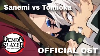 Demon Slayer OST Season 4  Sanemi vs Tomioka Theme l OFFICIAL OST [upl. by Earle]