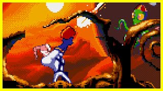 Earthworm Jim 2 1995  Mega DriveGenesis  NTSCU [upl. by Norel]